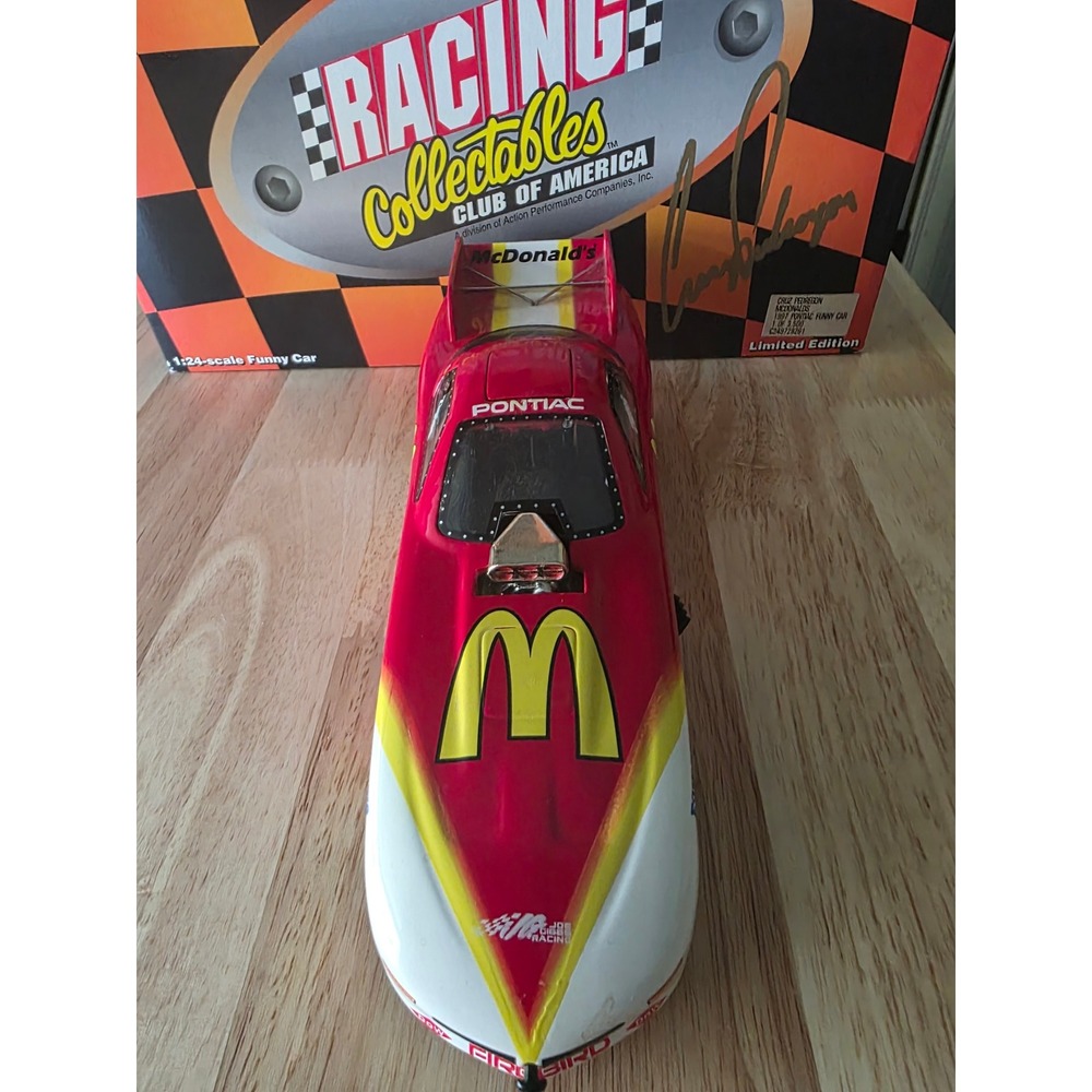 Cruz Pedregon 1997 McDonalds Pontiac Firebird Funny Car 1:24 Diecast NHRA 1/3500 - Picture 6 of 9
